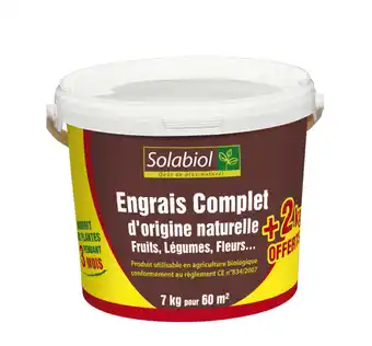 Engrais complet solabiol