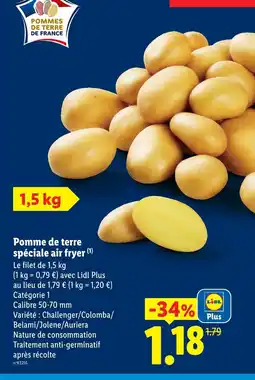 Lidl Pomme de terre spéciale air fryer offre