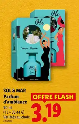 Lidl Sol & mar parfum d'ambiance offre
