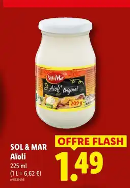 Lidl Sol & mar aïoli offre