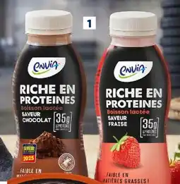 Lidl Envia boisson lactée riches en protéine offre