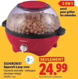 Lidl Silvercrest appareil à pop-corn offre