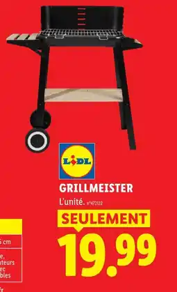 Lidl Grillmeister barbecue offre