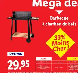 Lidl Action barbecue à charbon de bois offre