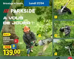 Lidl Outil modulable à essence offre