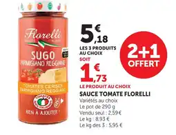 U Express Florelli sauce tomate offre