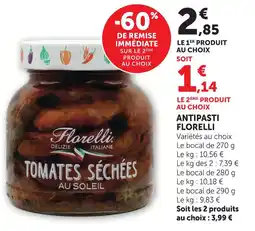 U Express Florelli antipasti offre