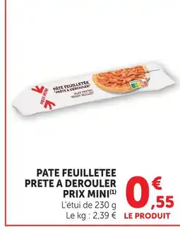 U Express Pâte feuilletée prête à dérouler offre