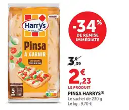 U Express Harrys pinsa offre