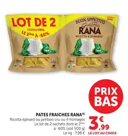 U Express Rana pâtes fraîches offre