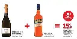 U Express Riccadonna prosecco doc offre