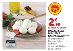 U Express Mozzarella di bufala campana aop offre