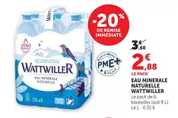 U Express Wattwiller eau minérale naturelle offre