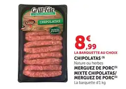 U Express Chipolatas offre