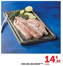 U Express Dos de lieu noir offre