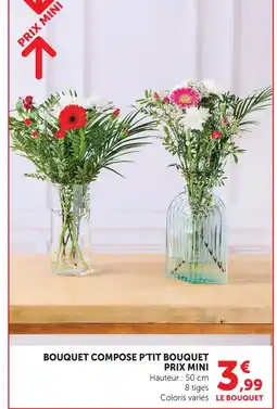 U Express Bouquet composé p'tit bouquet offre