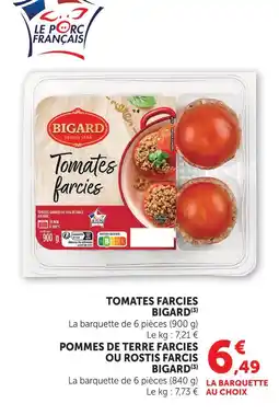 U Express Bigard tomates farcies offre