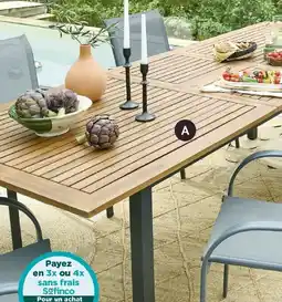 Bricomarché Table extensible malia offre