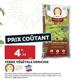 Bricomarché OR BRUN Terre végétale enrichie offre
