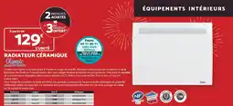 Bricomarché Radiateur céramique offre