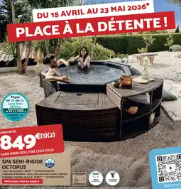 Bricomarché Spa semi-rigide n octopus offre