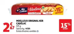 Auchan Moelleux original ker cadelac offre