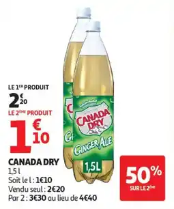 Auchan Canada dry offre