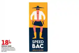 Auchan Speed bac jaune offre