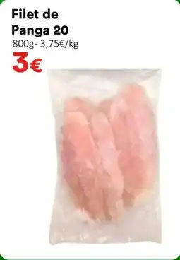 Hmarket Filet de panga 20 offre