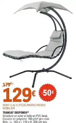 E.Leclerc TRANSAT SUSPENDU offre