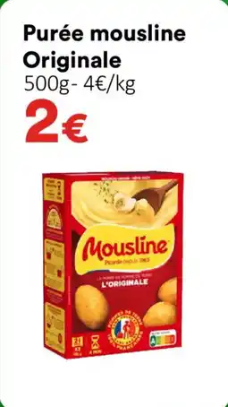 Hmarket Purée mousline originale offre