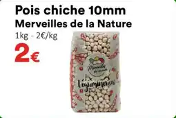 Hmarket Pois chiche merveilles de la nature offre