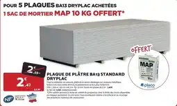 Bricomarché Francaise - plaque de plàtre ba13 standard dryplac offre