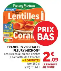 Bi1 Tranches vegetales fleury michon offre