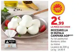 Bi1 Mozzarella di bufala campana aop offre