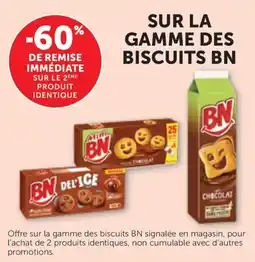 Bi1 Sur la gamme des biscuits bn offre