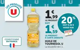 Bi1 Huile de tournesol u offre