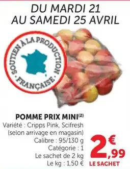 Bi1 Pomme prix mini offre