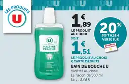 Bi1 Bain de bouche u offre