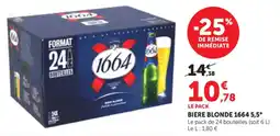 Bi1 Biere blonde 1664 5,5° offre