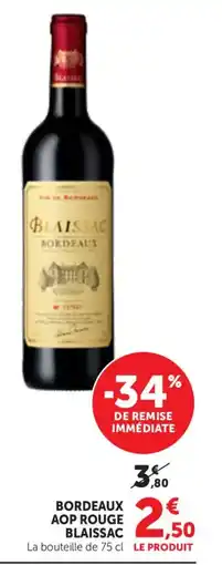 Bi1 Bordeaux aop rouge blaissac offre
