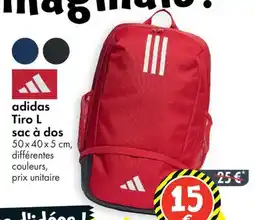 TEDi Adidas tiro l sac à dos offre