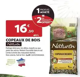 Bricomarché Naturen - copeaux de bois offre