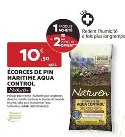 Bricomarché Aqua - écorces de pin maritime control offre