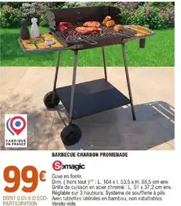 E.Leclerc BARBECUE CHARBON PROMENADE offre