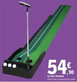 E.Leclerc KIT GOLF INTERIEUR offre