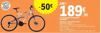 VTT MIXTE TOUT SUSPENDU 26" WOODSUN