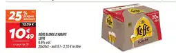 Netto BIÈRE BLONDE D'ABBAYE LEFFE offre