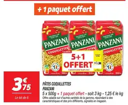 Netto PÂTES COQUILLETTES PANZANI offre