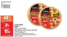 Netto LA PIZZ CHORIZO SODEBO offre